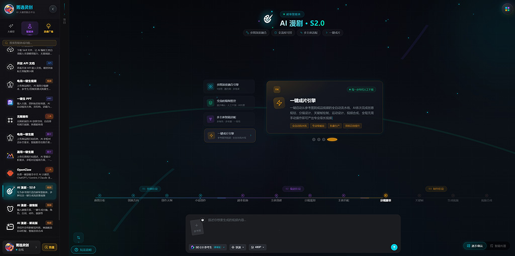 AI漫剧内容创作场景